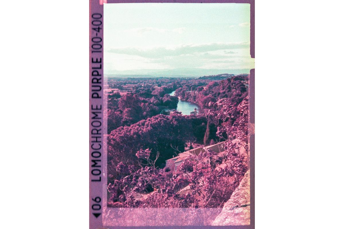 LomoChrome Purple 100-400 110 format