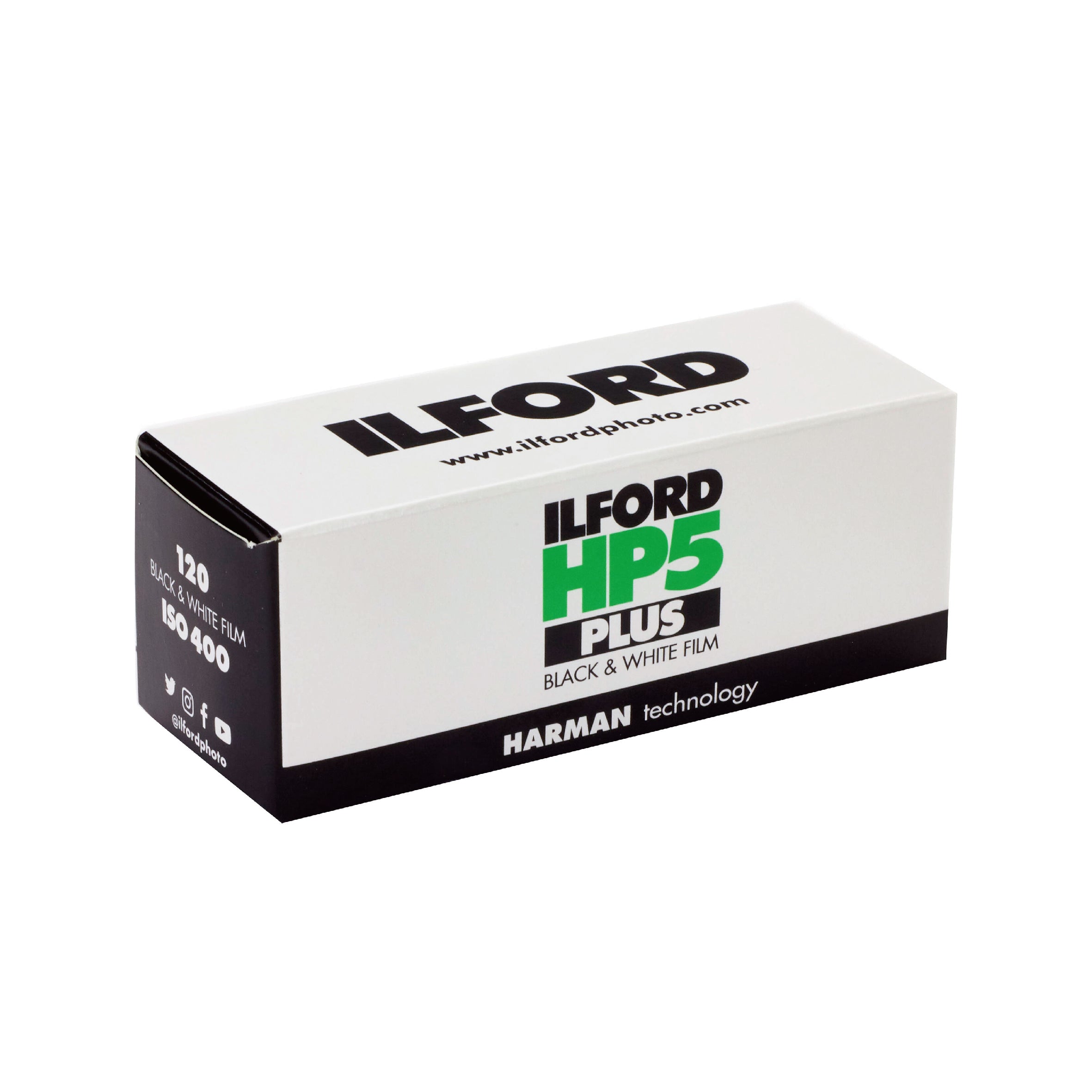 Ilford HP5 Plus 400 B&W 120 Format