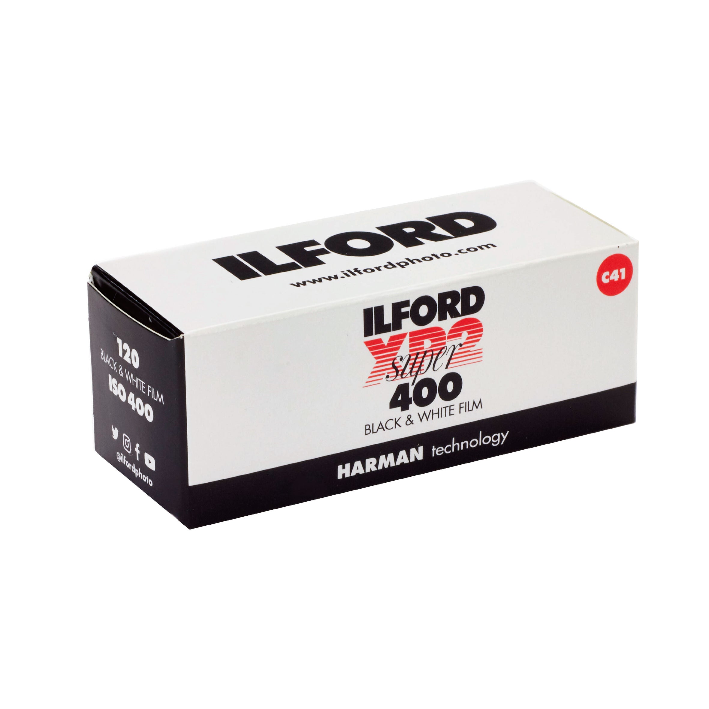 Ilford XP2 Super400 B&W 120 Format