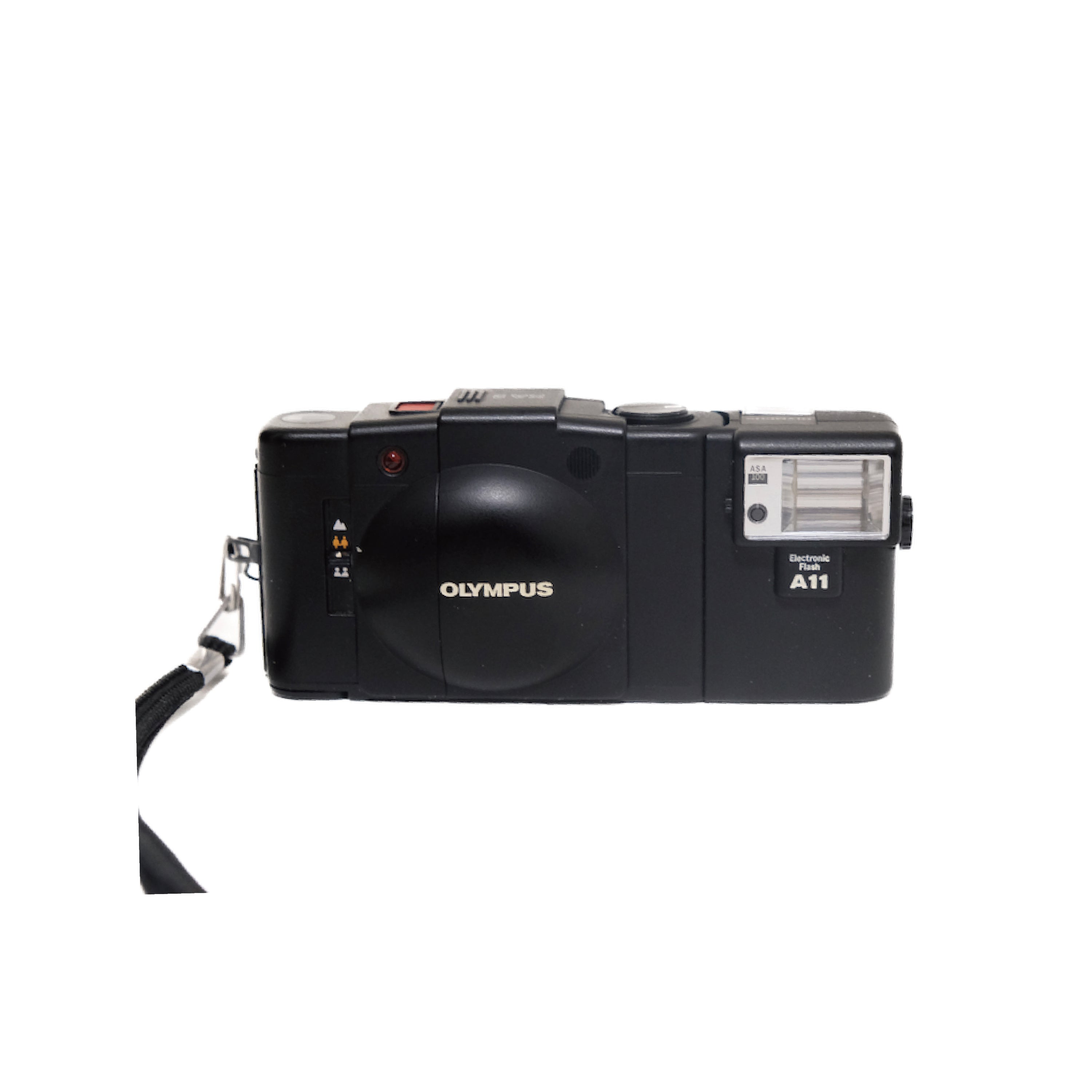 Olympus XA2 + A11 flash