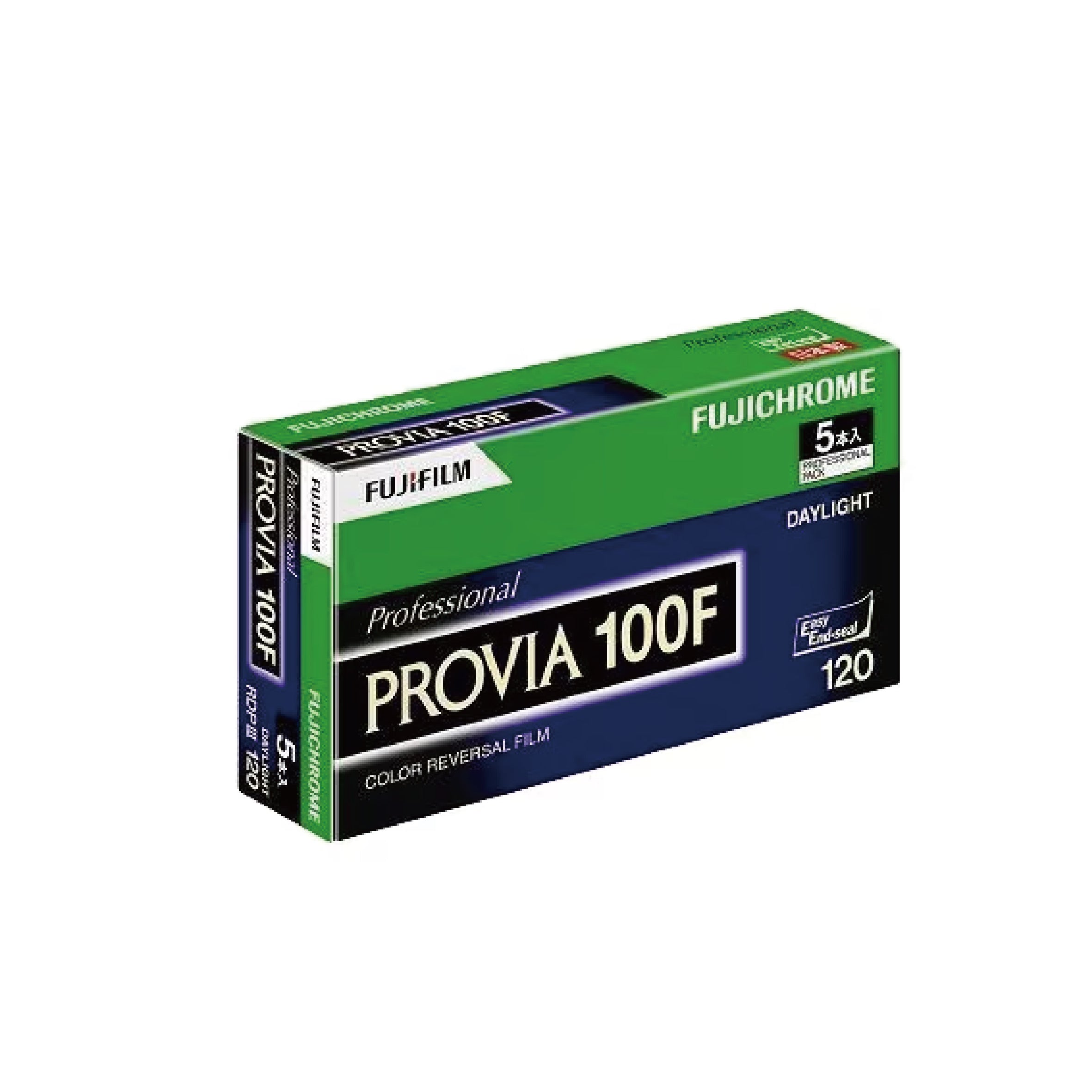Fujifilm Fujichrome Provia100F 120 format (5 Rolls Package)