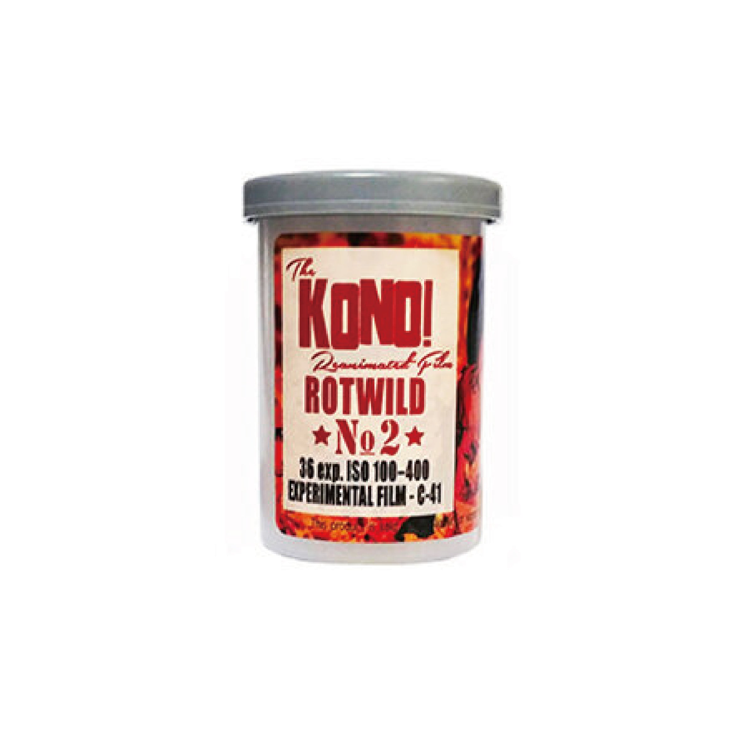 KONO! Rotwild No2 35mm Redscale Film